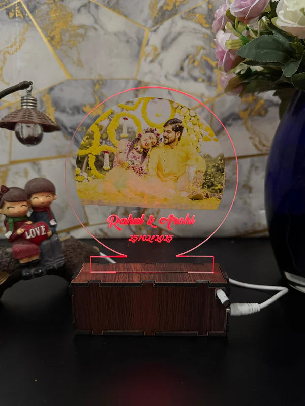 Customize Moon Lamp/ CUSTOMCREST.IN