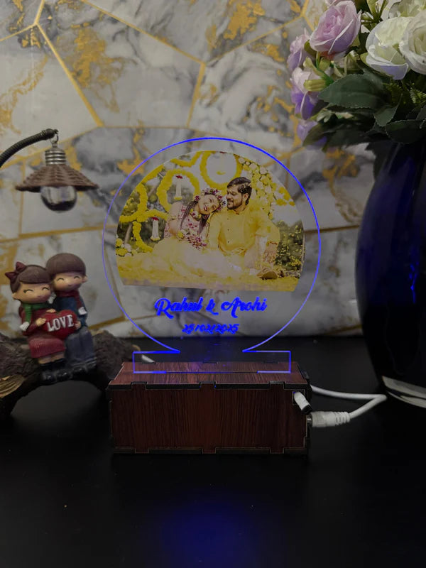 Customize Moon Lamp/ CUSTOMCREST.IN