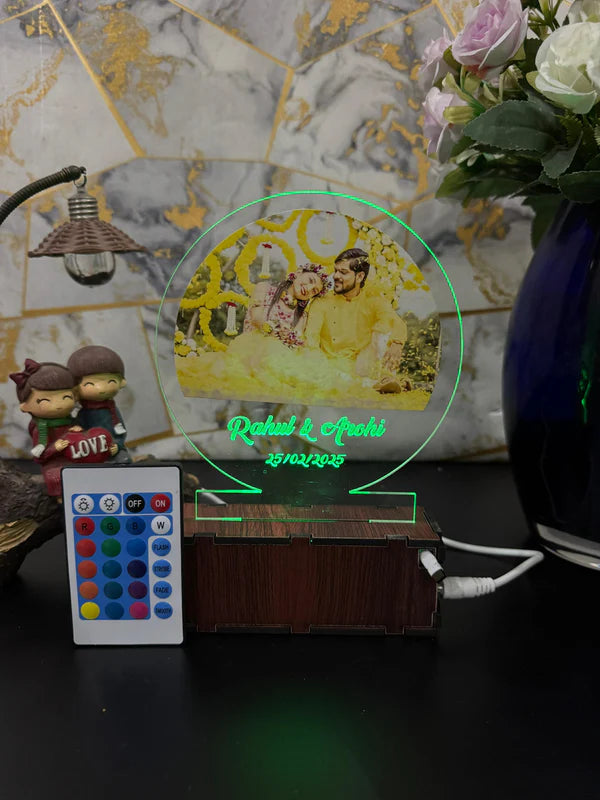 Customize Moon Lamp/ CUSTOMCREST.IN