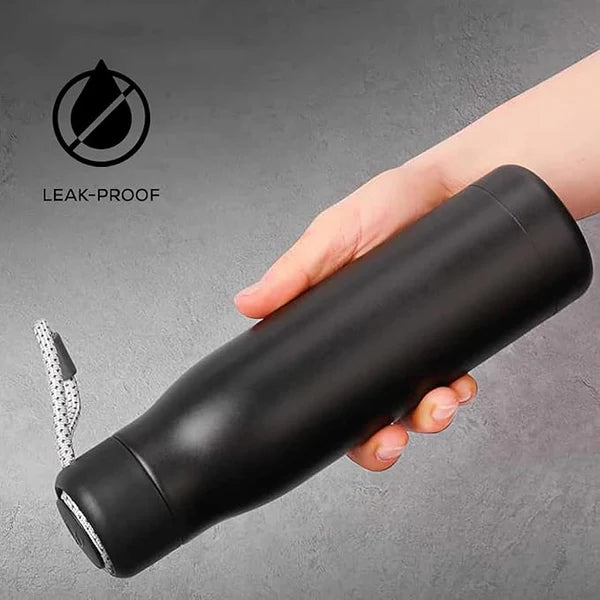 Customized Water Bottle with Name Stainless Steel Vacuum Insulated Water Bottle, Thermal Flask, Thermos Coffee Travel Mug, Double Walled Metal Tumbler, Keeps Cold And Hot, Leak-proof Lid 550ml