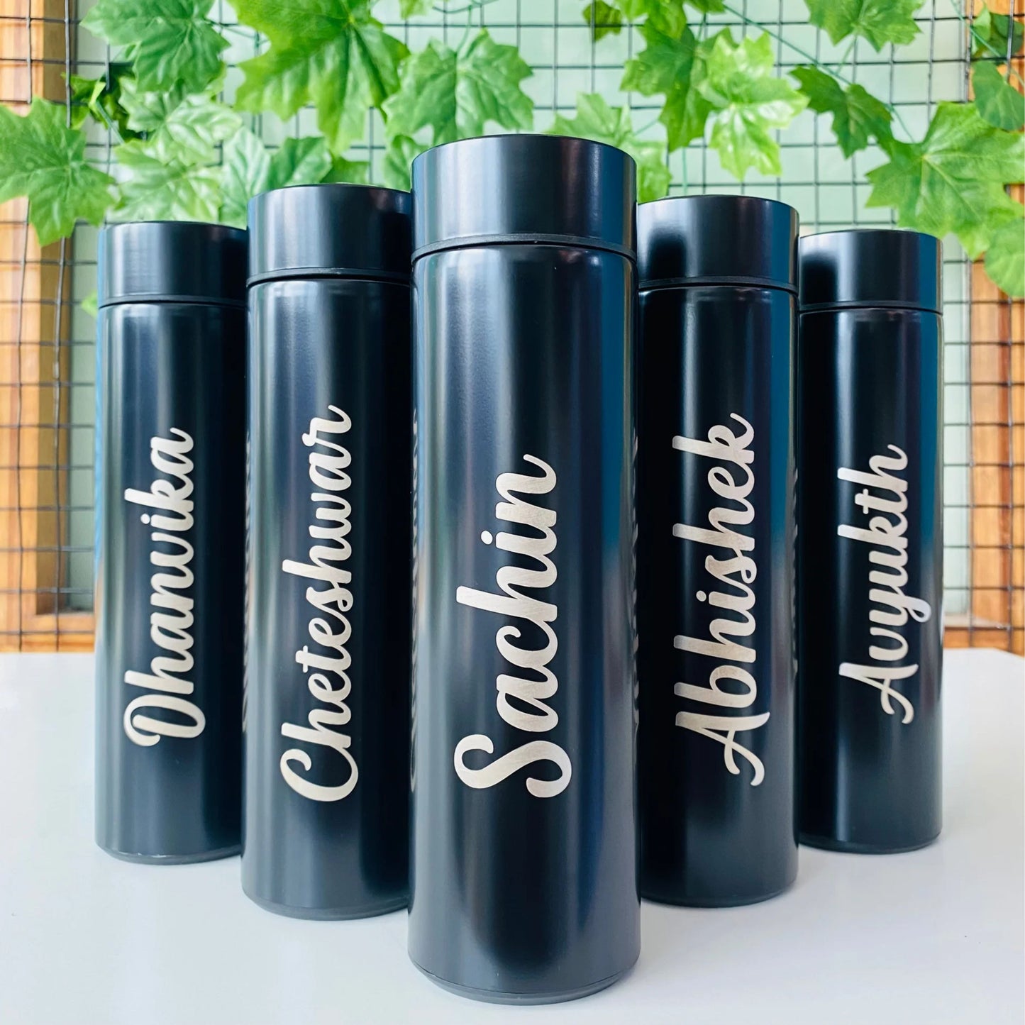 Temperature Steel Bottle With Led Display