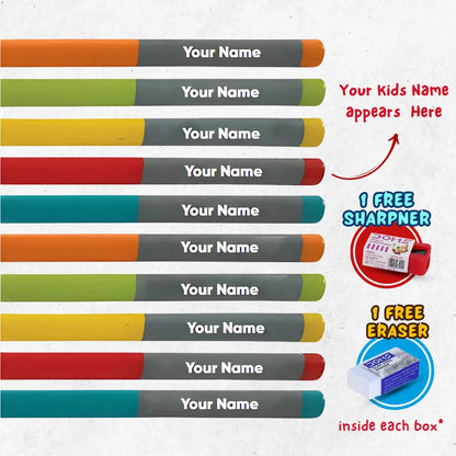 CUSTOM CREST  Name Pencil for Your Kids