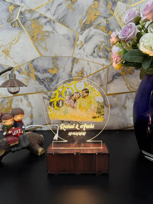 Customize Moon Lamp/ CUSTOMCREST.IN