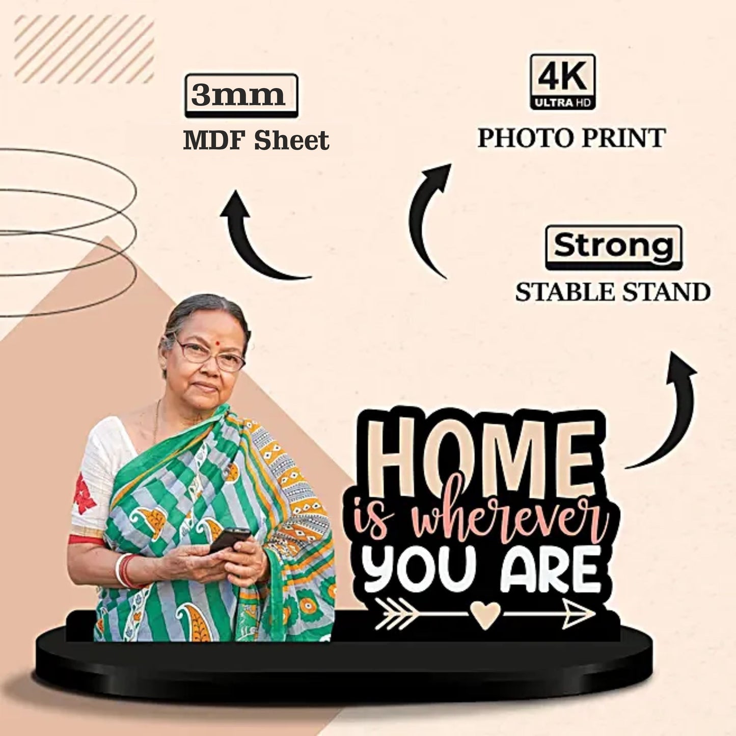 Heartfelt Personalised Caricature for Mom