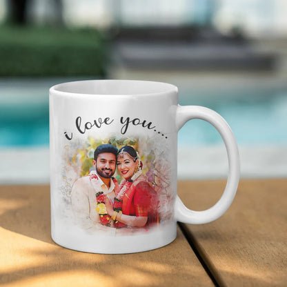 White Coffee Mug