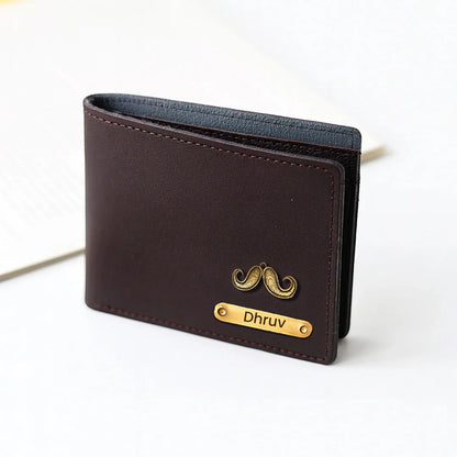 Leather Wallet with Name