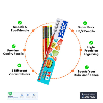 CUSTOM CREST  Name Pencil for Your Kids