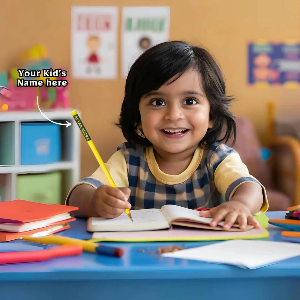 CUSTOM CREST  Name Pencil for Your Kids