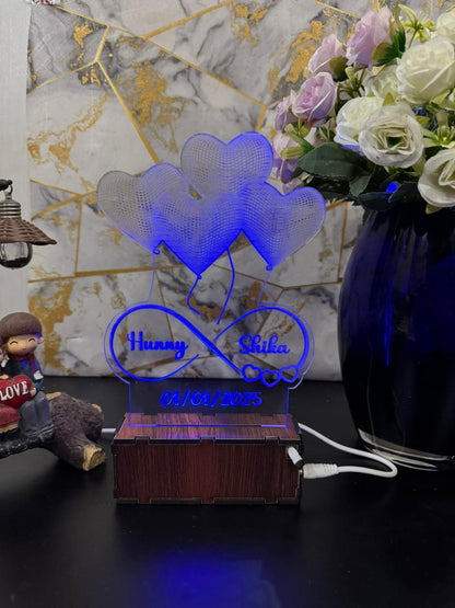 Birthday/Anniversary Photo Lamp