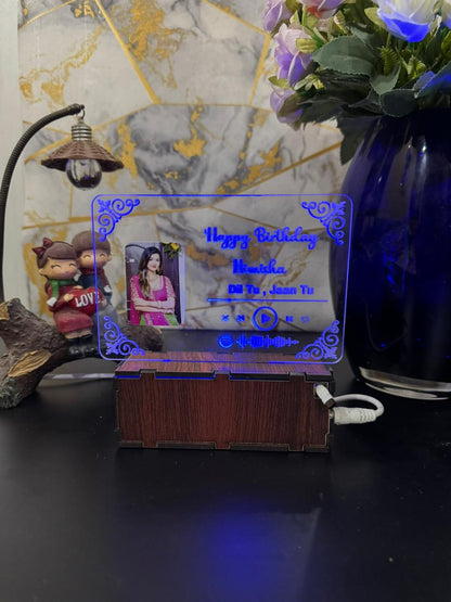 SPOTIFY SONG ACRYLIC FRAME