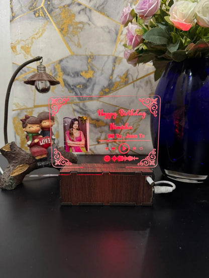 SPOTIFY SONG ACRYLIC FRAME