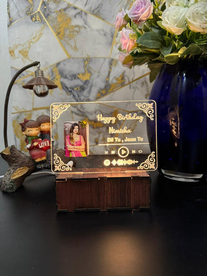 SPOTIFY SONG ACRYLIC FRAME