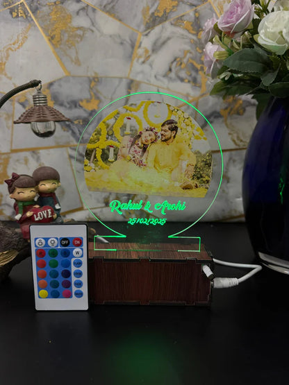 Customize Moon Lamp/ CUSTOMCREST.IN