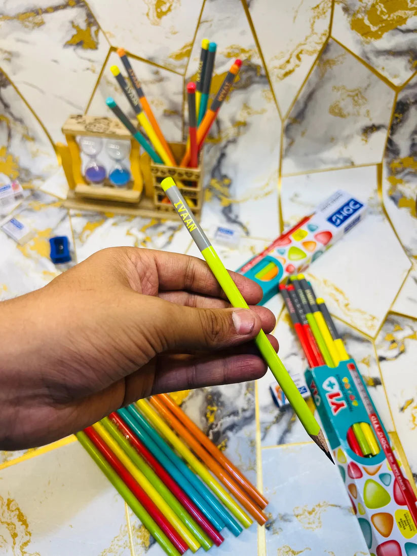 CUSTOM CREST  Name Pencil for Your Kids